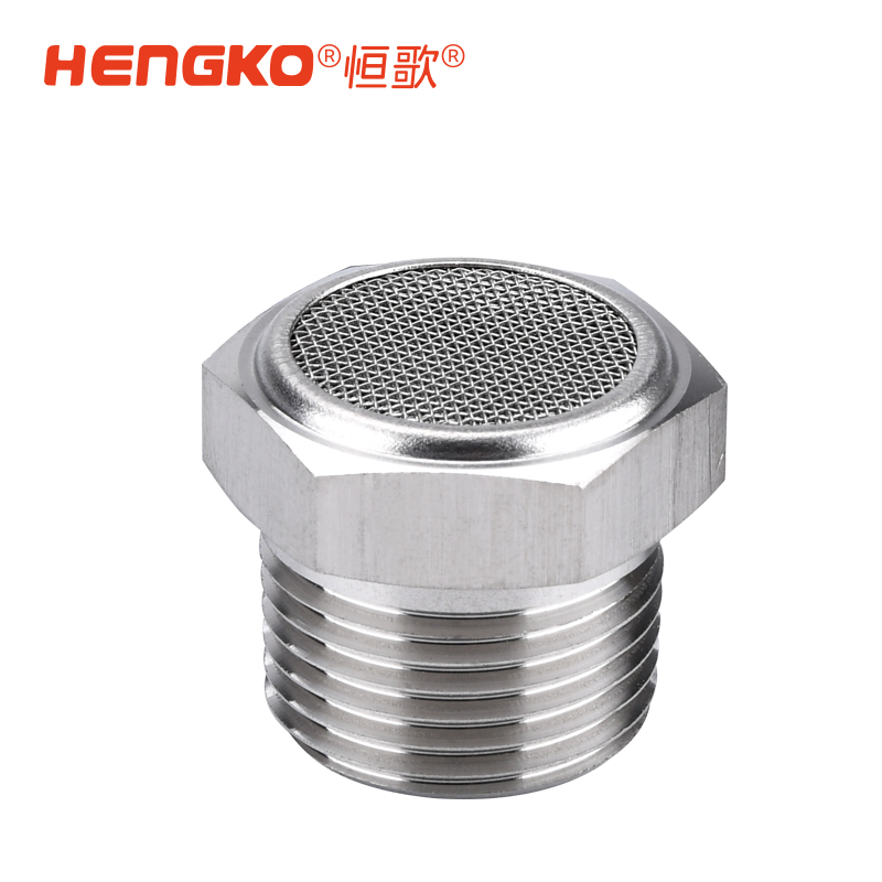 壓縮空氣機(jī)不銹鋼消聲器，現(xiàn)貨供應(yīng)，高效降噪，適用于氣動(dòng)系統(tǒng)