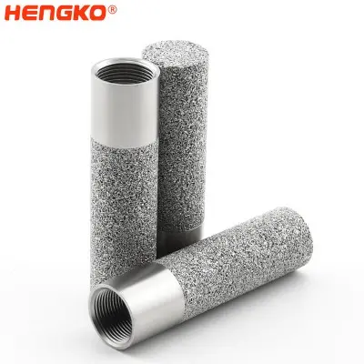 燒結(jié)多孔金屬不銹鋼傳感器外殼，用于工業(yè)溫度和濕度變送器